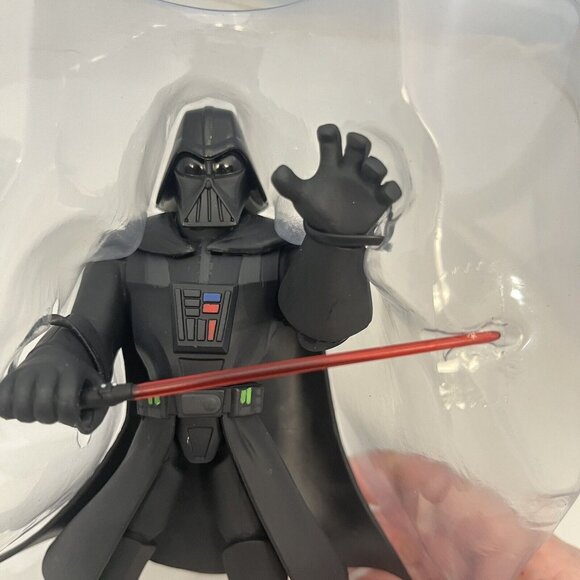 Disney Store Star Wars Toybox Darth Vader Action Figure New Missing Cardboard - Picture 4 of 8